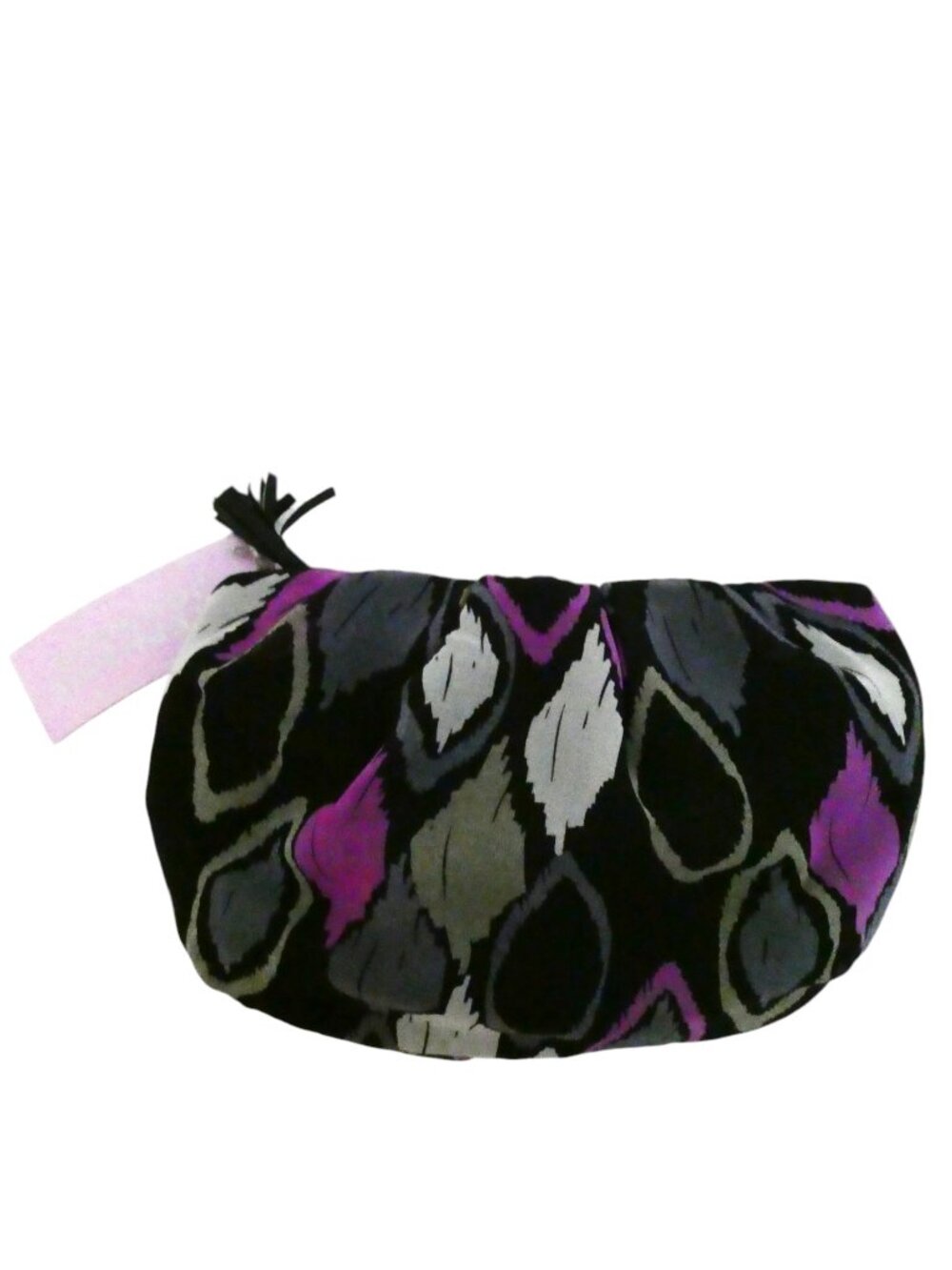 STEPHANIE JOHNSON printed chiffon zip pouch NWT
